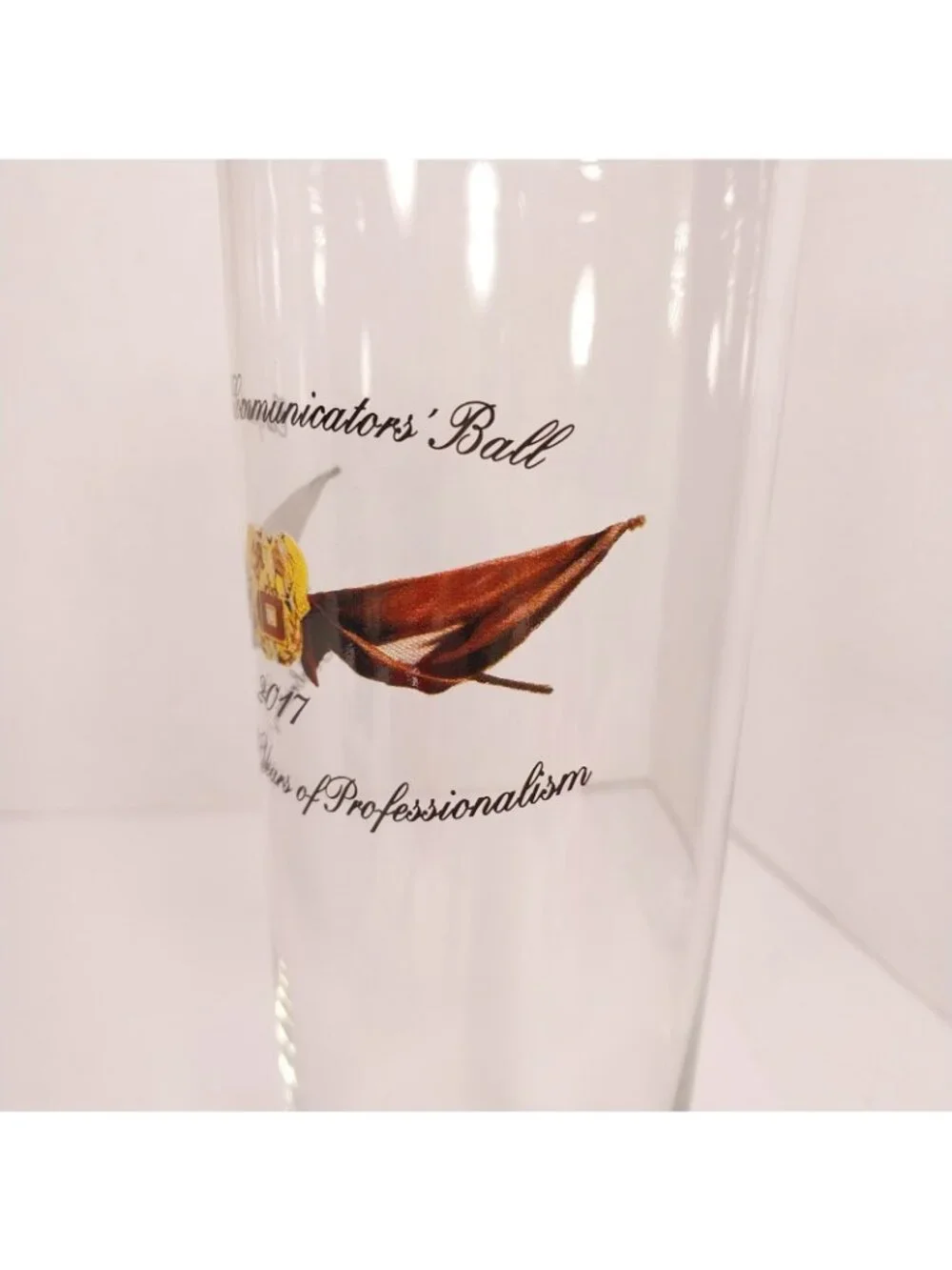 US Army 2nd Signal Brigade Beer Glass European Communicators Ball 2017